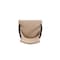 Manhattan Comfort Shubert Faux Leather and Velvet Dining Armchair in Tan DC055AR-TN - alternate 7